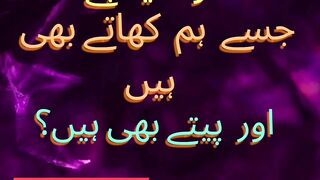 Urdu paheliyan
