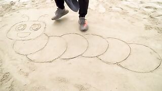 EXPERIMENT- How to make Rainbow Caterpillar