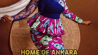 Beautiful Ankara Skirt And Blouse For Ladies