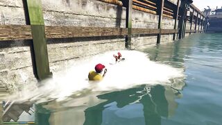 GTA 5 Water Ragdolls / Fails episode 9 (Funny Moments)