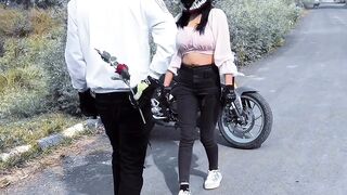 Couple moto Shorts