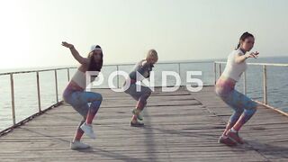 dancing three
