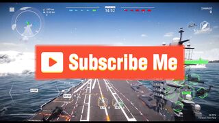 WARSHIP MOBILE 2 :  Aircraftcarrier  USS Gerald R.ford gameplay