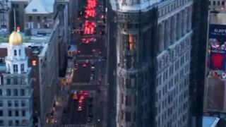 New York City View from Drone