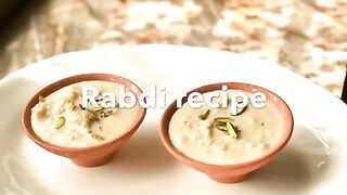 Rabdi Recipe Lachhedar Rabri Recipe Famous North Indian Dessert