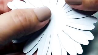 Gerbera Daisy Paper Flower in Colour paper