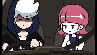 Couple change music fun animation video