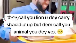 Lion is a man