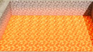 Cars vs Minecraft Lava Pit ???? BeamNG.Drive