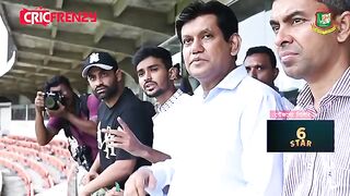 Tamim Iqbal with Asif