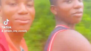 When u are finally leaving ur village people ????