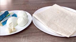 Culinary ASMR- Flatbreads with potatoes and zucchini. Ukrainian food.