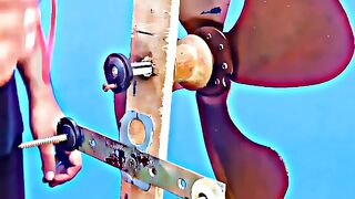 How to make table fan free energy