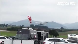 Craziest Aviation Fails Caught on Camera  Emergency and Crosswind Landing Gone Wrong