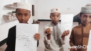 থেকে ইনকাম করে ছাত্রদেরকে কেক খাওয়ানো হলো।