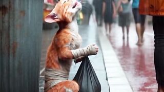 Cat very sad emotional #cat lover #emotional.