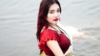 সাদা শাড়ি