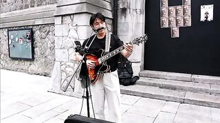 Meet Korean Busker Jay with a Beautiful Performance of The Beatles (Blackbird).