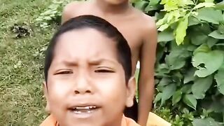 You will laugh when you see the action of this boy