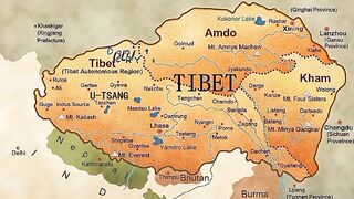Map of Tibet | Tibet Map| Peta Tibet