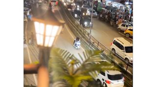 midnight beautiful view road