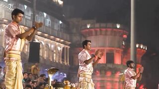 Have you attended Ganga aarti in Varanasi ...#varanasi