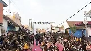 INDONESIAN festival costume