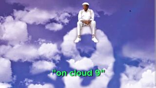 On cloud nine (English idiom)