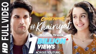 Full Song: KHAIRIYAT | CHHICHHORE | Sushant, Shraddha | Pritam, Amitabh B|Arijit Singh