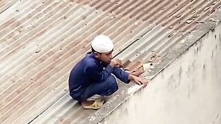 পরিবারের চাপে যখন মাদ্রাসায় যায় কিন্তু মন থাকে...????????