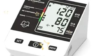 Rainbow Medimart BPL Medical Technologies Automatic Blood Pressure Monitor BPL120/80 B16 - (Black)