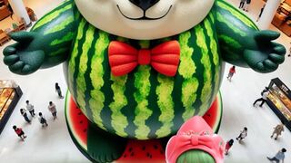 Adorable Teddy Bear & Bunny Made with Fruits! ???????? | AI Art Creation