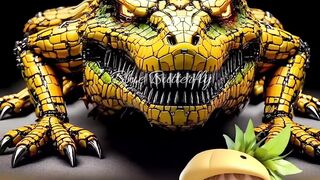 Fruit Car in Crocodile Shape! ???????? | AI Art Creation