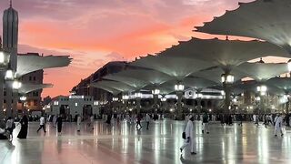 Sunset views in Mecca and Medina