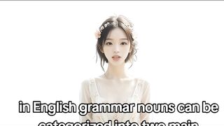Singular and plural nouns