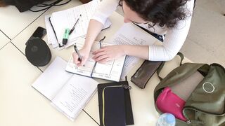 Office working lady