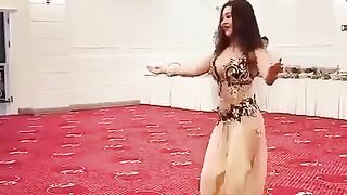 Arab Girl Dancing at Party