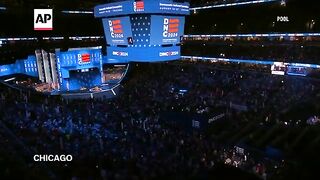 Democrats turn their roll  into a dance party at the DNC