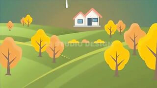 How to Earn Money with Design Skills - Sunset Landscape and Mill