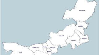Peta Mongolia Selatan. Map of South Mongolia. South Mongolia Map. Peta Mongolia Dalam. Map of Inner Mongolia. Inner Mongolia Map. Southern Mongolia