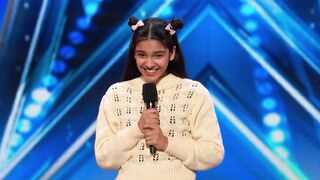Shy Girl Arshiya FREAKS OUT The Judges! _ Auditions _ AGT 2024