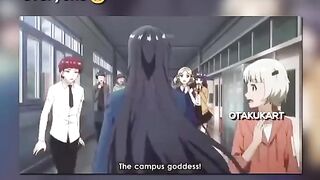 The popualar girl proposed him in front of everyone ???? _anime _animememes _animeedits _shorts