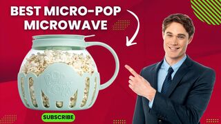 Ecolution Patented Micro-Pop Microwave Popcorn Popper with Temperature Safe Glass.review video
