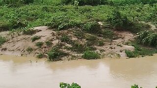 ফানাই নদীর পানি অনেকটা কমে গেছে