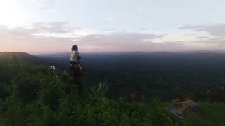 A Beautiful View In Hill