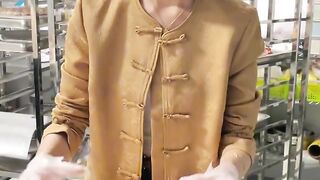 Making decoration flower on the table magic arts