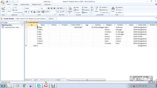 How to use MS access and make to Query in your pc