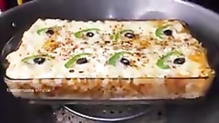 How to make Chicken lasagne at home without Oven  lasagna bananae ka tarika ????????????