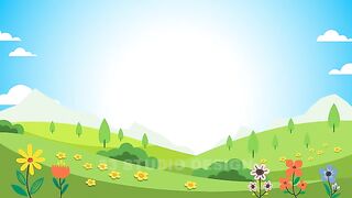 Earning Money with Stunning Design Visuals - Flat Lovely Spring Landscape