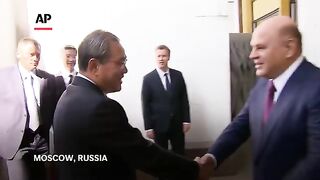 Heads of Russian and Chinese governments Mikhail Mishustin and Li Qiang meet in Moscow